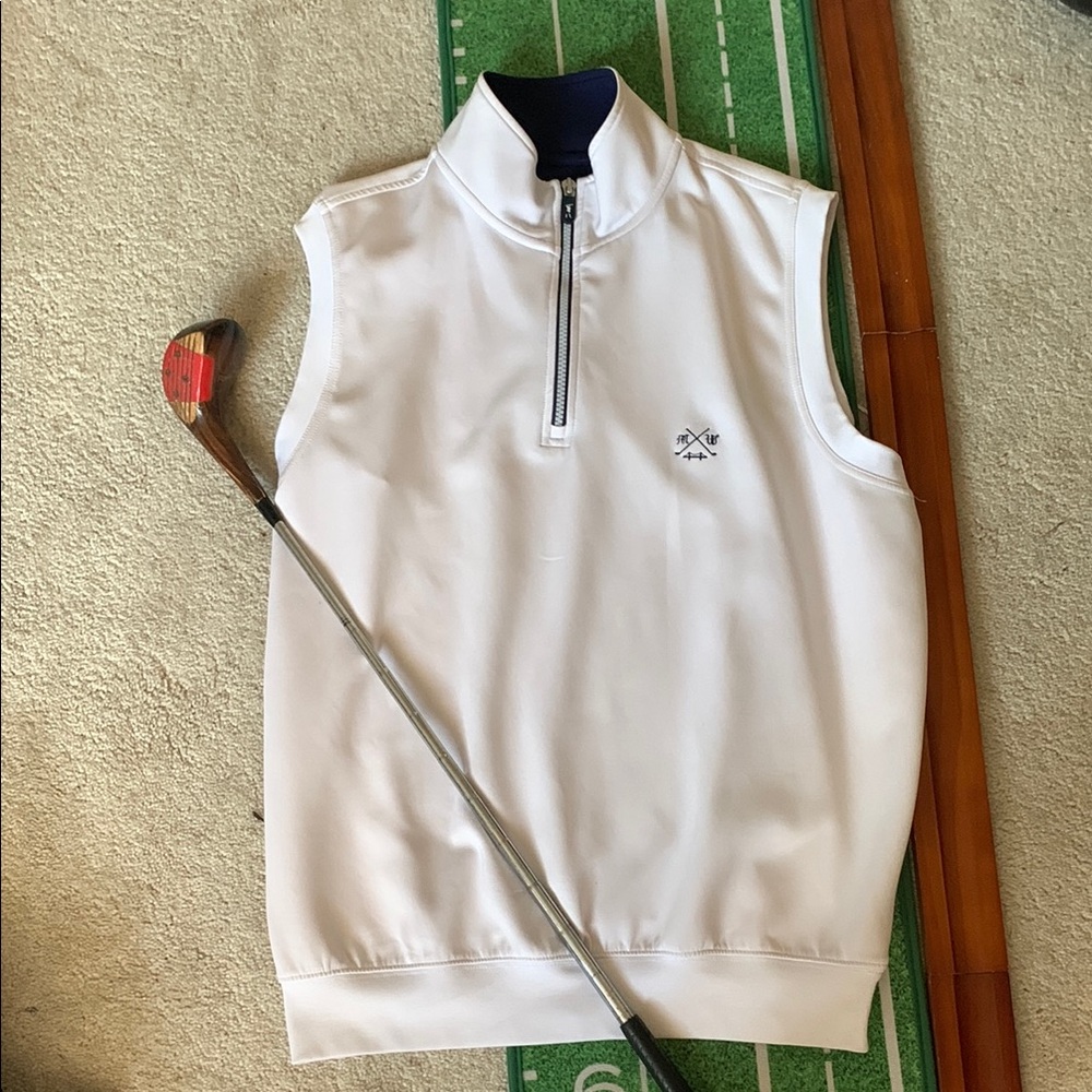 Fairway & Greene Caves Vest White Golf Medium